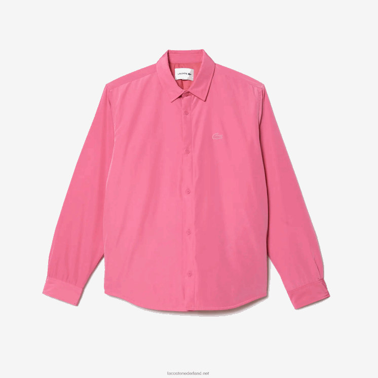 Lacoste waterafstotend overshirt 0828H498 roze 2r3 Heren