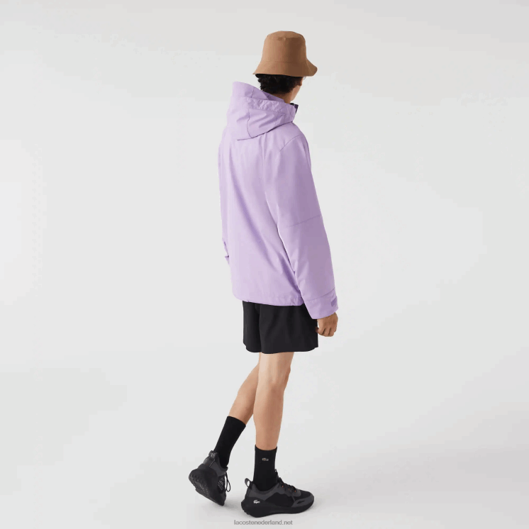 Lacoste waterafstotende parka 0828H1256 paarse gfu Heren