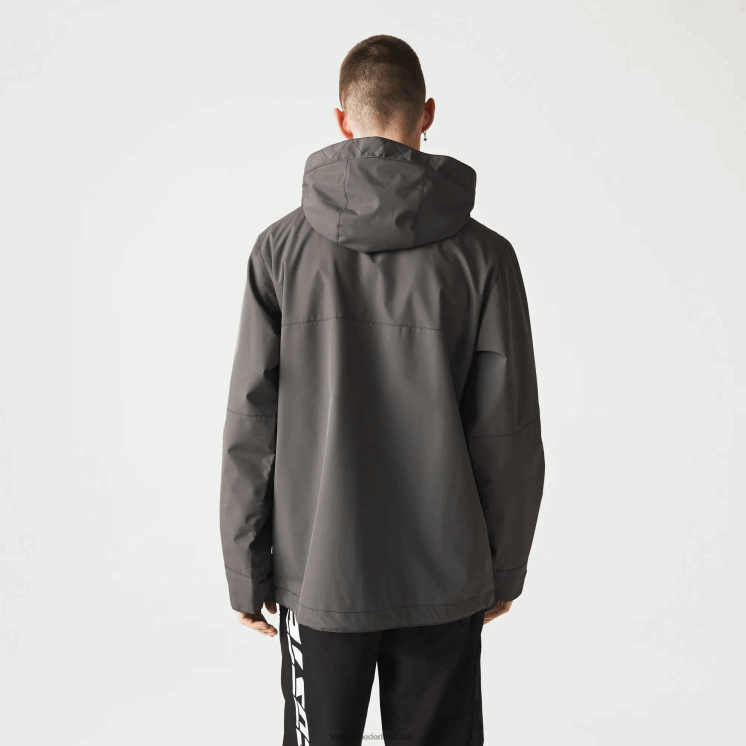 Lacoste waterafstotende parka 0828H1257 zwart 031 Heren