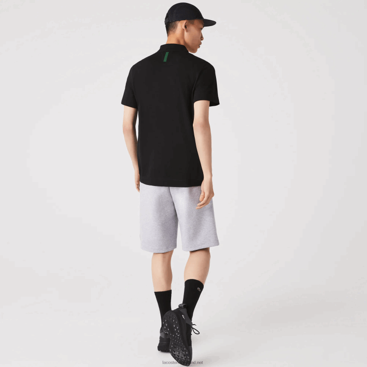 Lacoste actieve beweging ademend katoen piqué polo 0828H173 zwart 031 Heren