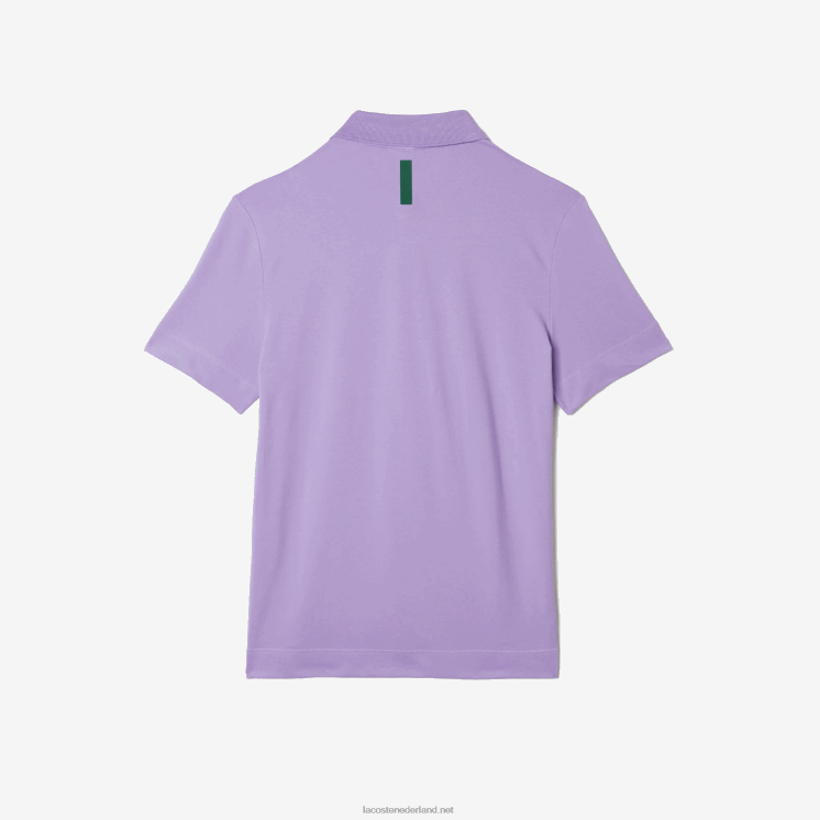 Lacoste actieve beweging ademend katoen piqué polo 0828H602 paarse gfu Heren
