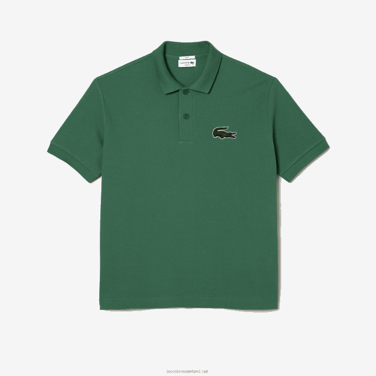 Lacoste originele l.12.12 losvallende polo 0828H229 kaki groen kx5 Heren