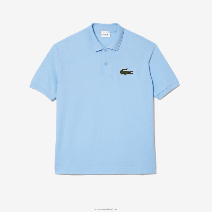 Lacoste originele l.12.12 losvallende polo 0828H230 blauwe hbp Heren