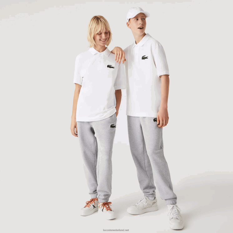 Lacoste originele l.12.12 losvallende polo 0828H231 wit 001 Heren