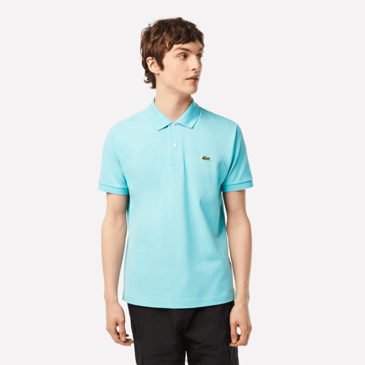 Lacoste originele l.12.12 polo 0828H155 turkoois bijv Heren