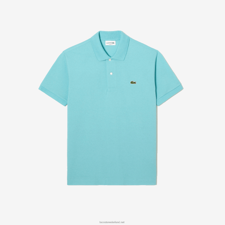 Lacoste originele l.12.12 polo 0828H155 turkoois bijv Heren