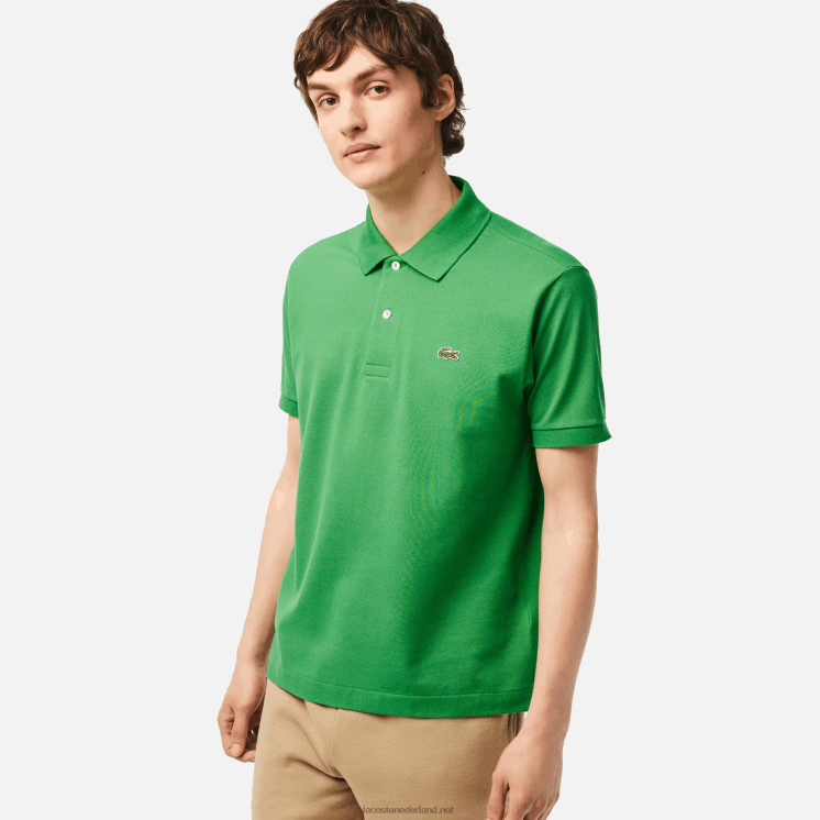 Lacoste originele l.12.12 polo 0828H156 groen l94 Heren