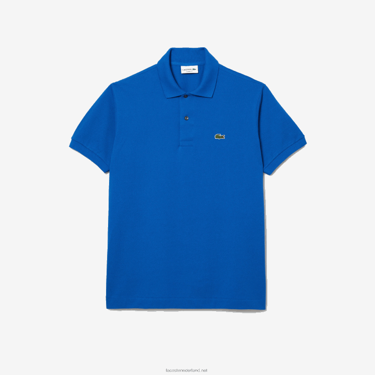 Lacoste originele l.12.12 polo 0828H191 blauwe kxb Heren