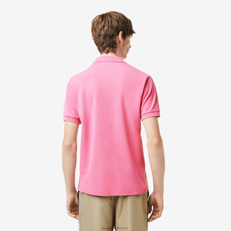 Lacoste originele l.12.12 polo 0828H211 roze 2r3 Heren