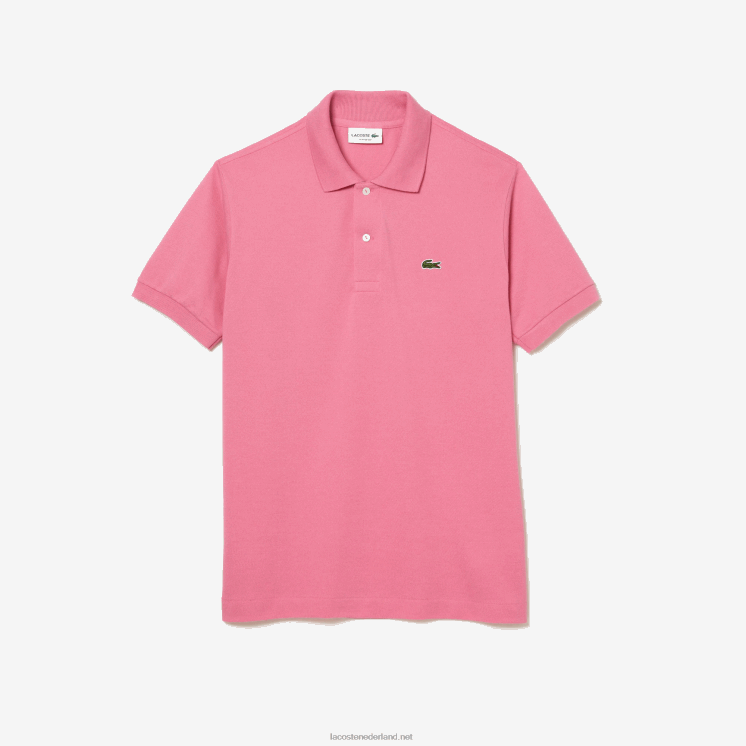 Lacoste originele l.12.12 polo 0828H211 roze 2r3 Heren