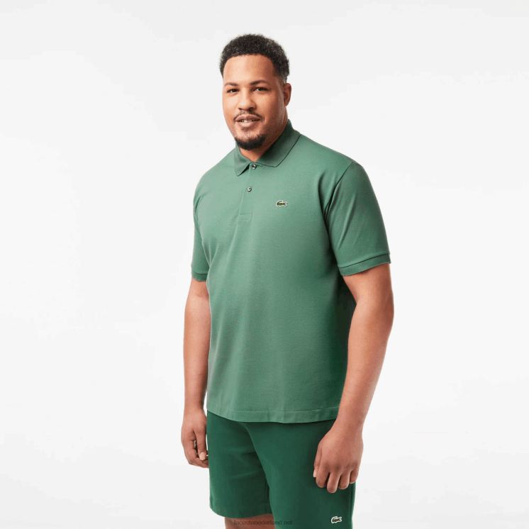 Lacoste originele l.12.12 polo 0828H58 kaki groen kx5 Heren