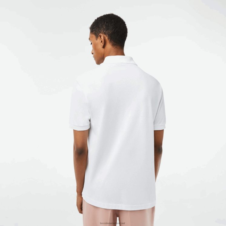 Lacoste originele l.12.12 polo 0828H606 wit 001 Heren