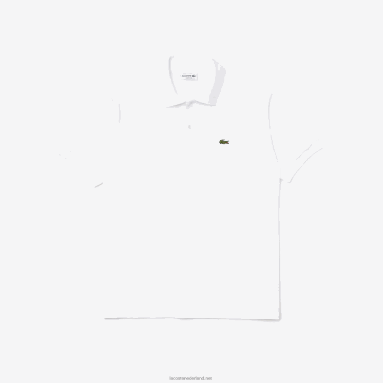 Lacoste originele l.12.12 polo 0828H606 wit 001 Heren