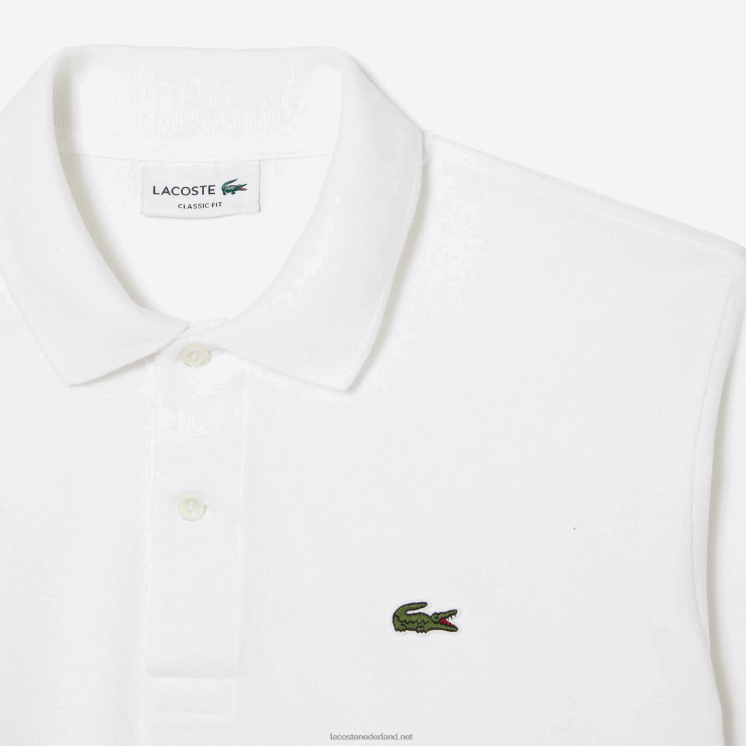 Lacoste originele l.12.12 polo 0828H606 wit 001 Heren