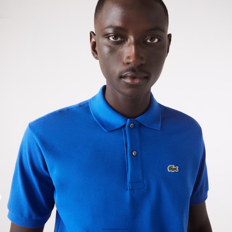 Lacoste originele l.12.12 polo 0828H654 blauw k1q Heren