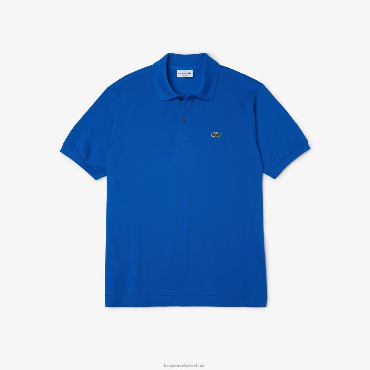 Lacoste originele l.12.12 polo 0828H654 blauw k1q Heren