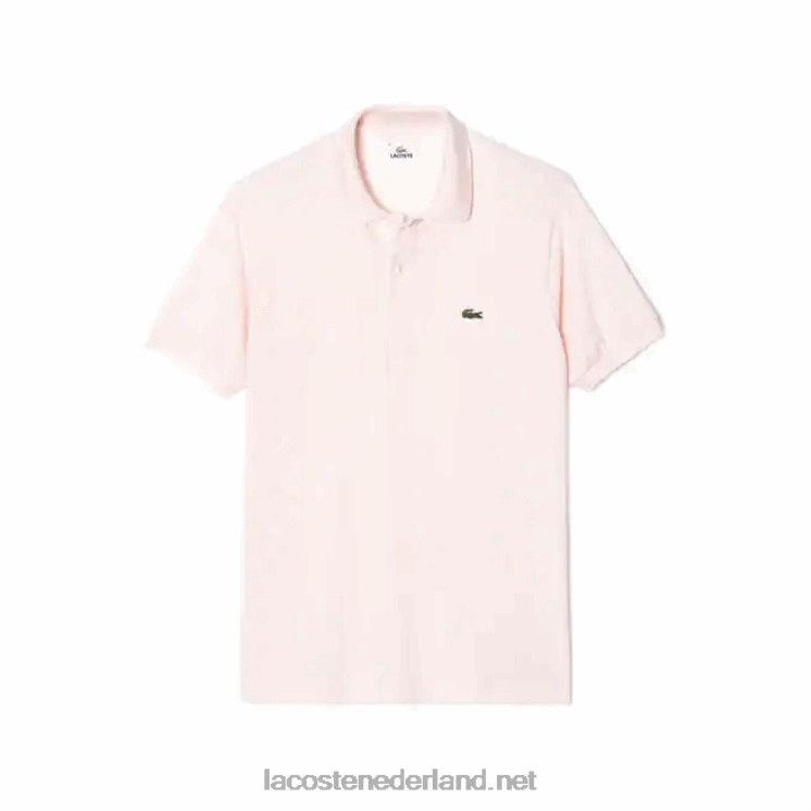 Lacoste originele l.12.12 polo 0828H703 lichtroze t03 Heren