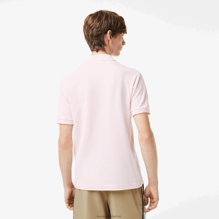 Lacoste originele l.12.12 polo 0828H703 lichtroze t03 Heren