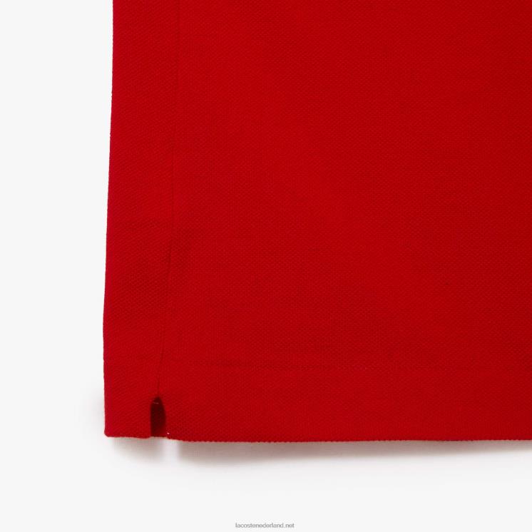 Lacoste originele l.12.12 polo 0828H775 rood 240 Heren