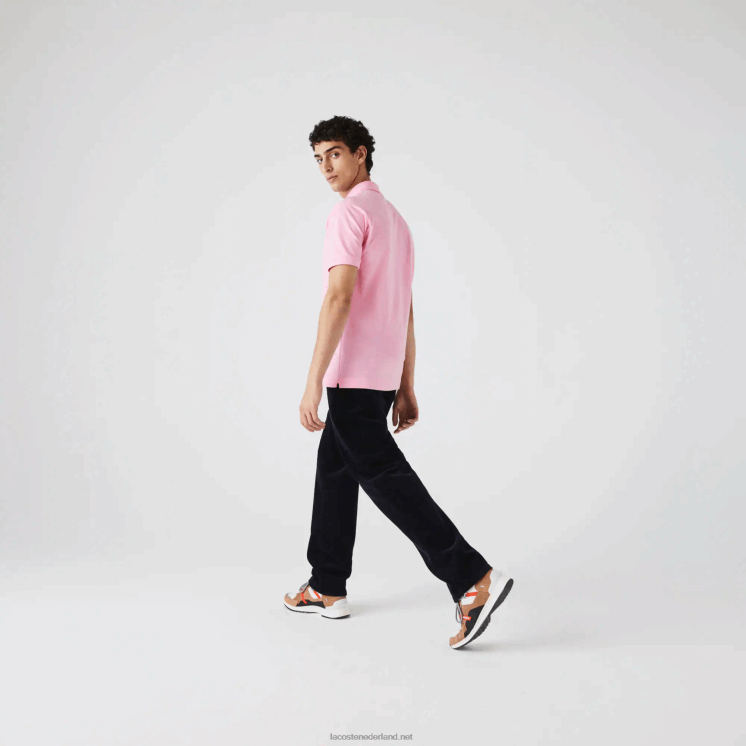 Lacoste originele l.12.12 polo 0828H851 roze 6us Heren