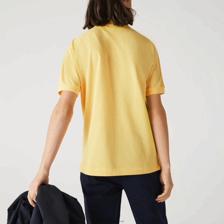 Lacoste originele l.12.12 polo 0828H870 gele z0a Heren