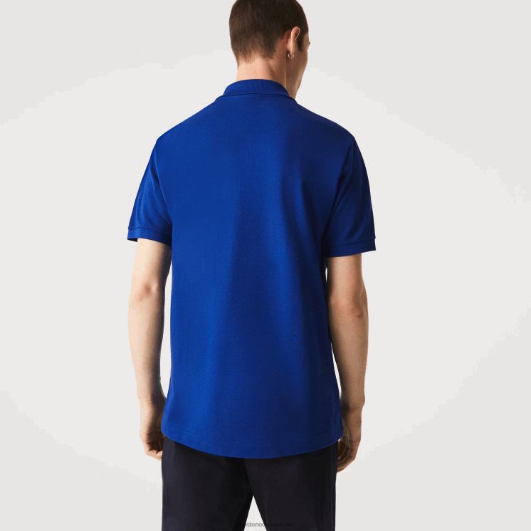 Lacoste originele l.12.12 polo 0828H875 blauwe bdm Heren
