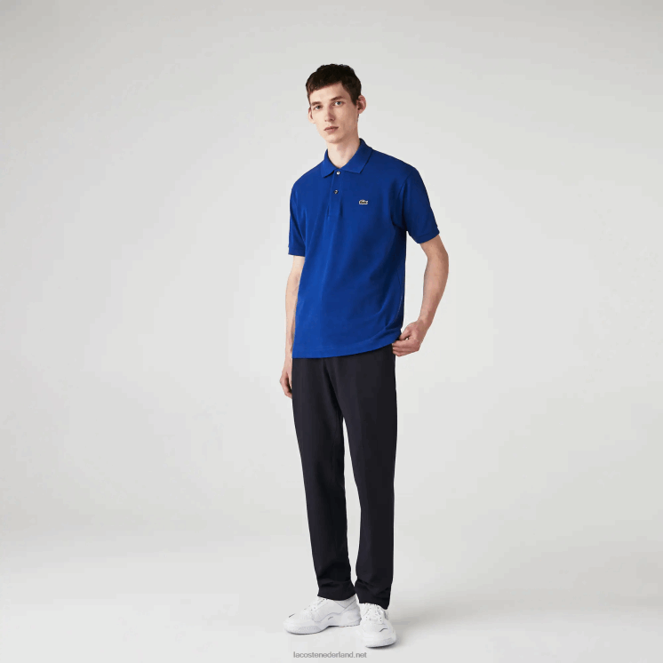 Lacoste originele l.12.12 polo 0828H875 blauwe bdm Heren