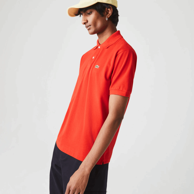 Lacoste originele l.12.12 polo 0828H905 rode f8m Heren