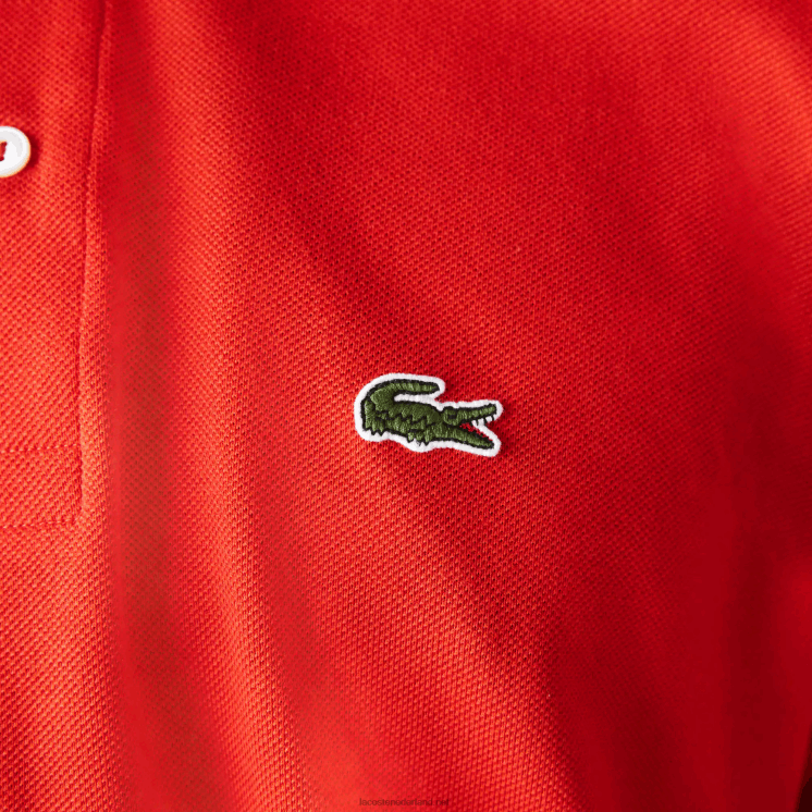 Lacoste originele l.12.12 polo 0828H905 rode f8m Heren
