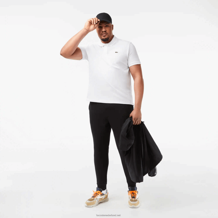 Lacoste originele l.12.12 slim fit polo 0828H158 wit 001 Heren