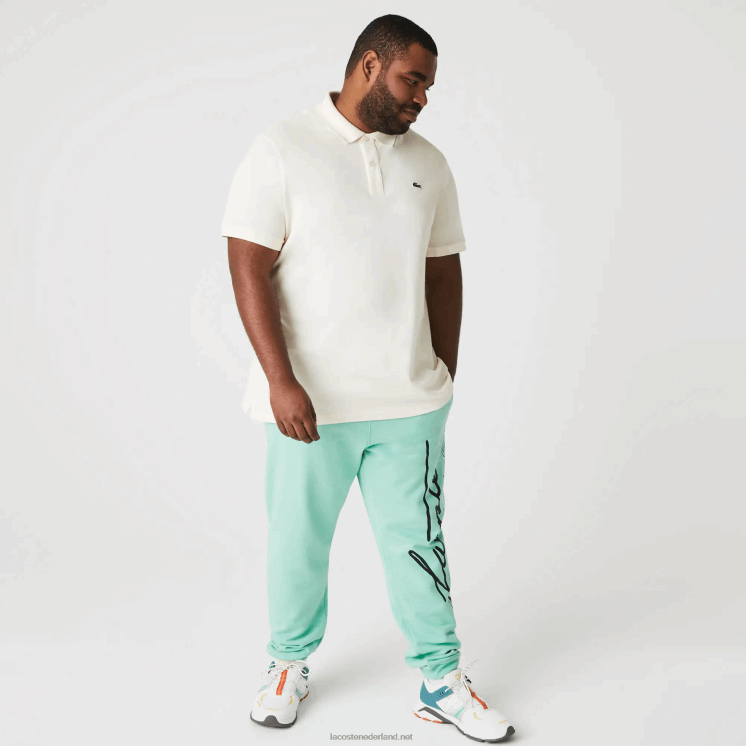 Lacoste originele l.12.12 slim fit polo 0828H159 witte xfj Heren