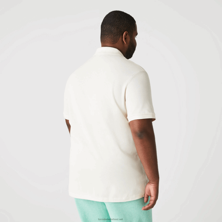 Lacoste originele l.12.12 slim fit polo 0828H159 witte xfj Heren