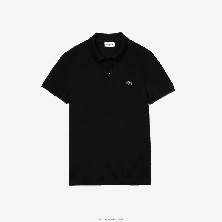 Lacoste originele l.12.12 slim fit polo 0828H160 zwart 031 Heren