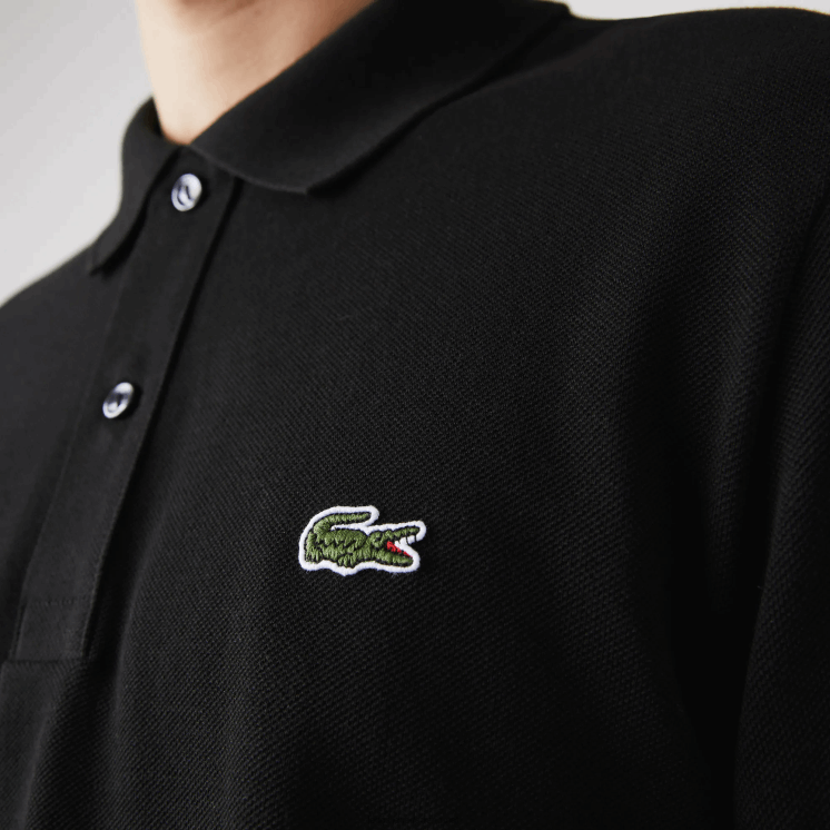 Lacoste originele l.12.12 slim fit polo 0828H160 zwart 031 Heren