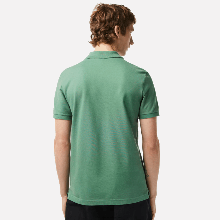 Lacoste originele l.12.12 slim fit polo 0828H202 kaki groen kx5 Heren