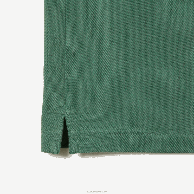 Lacoste originele l.12.12 slim fit polo 0828H202 kaki groen kx5 Heren