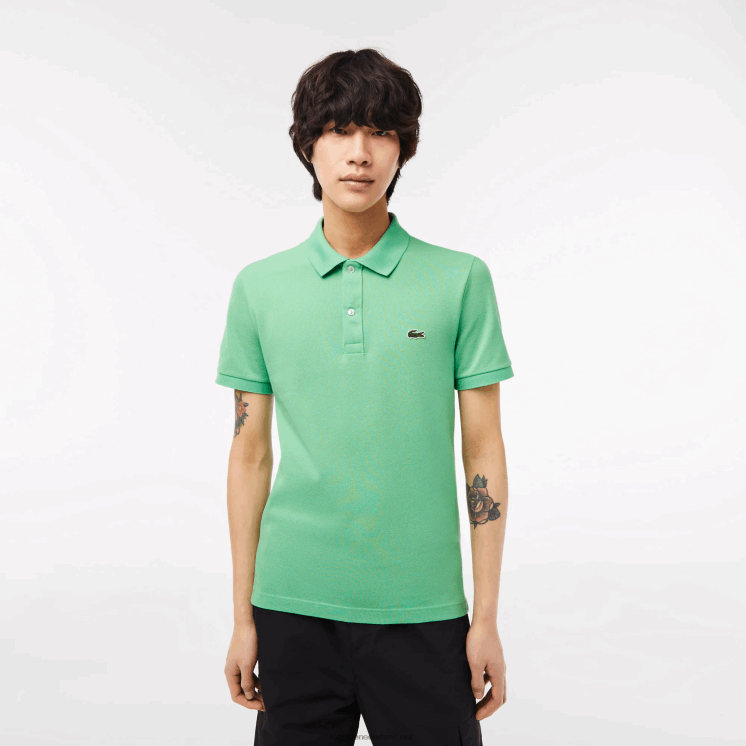 Lacoste originele l.12.12 slim fit polo 0828H218 groen ttf Heren