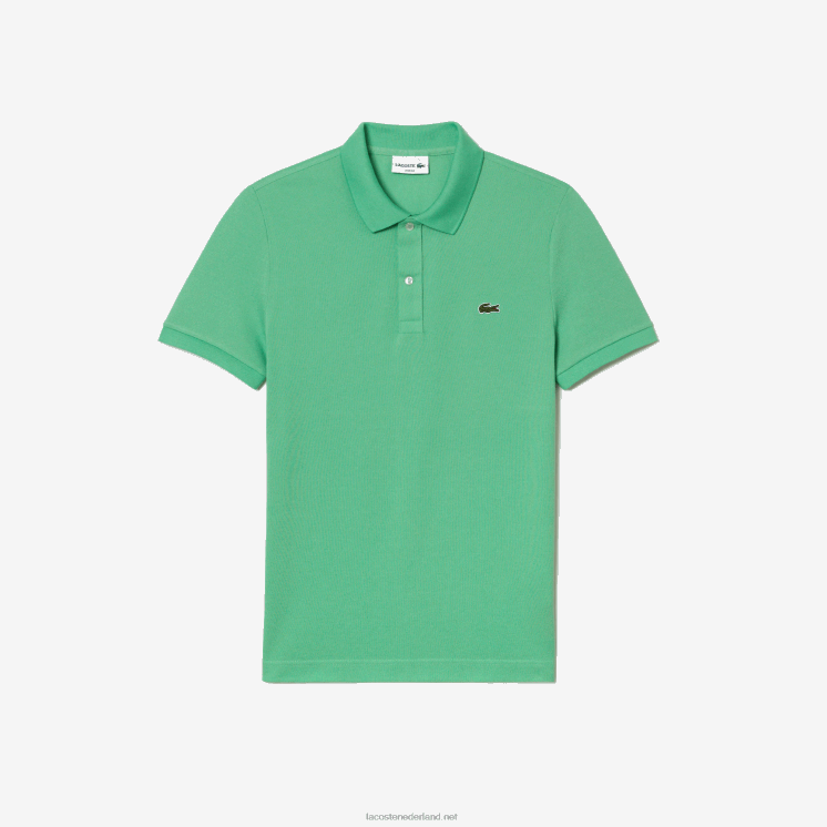 Lacoste originele l.12.12 slim fit polo 0828H218 groen ttf Heren