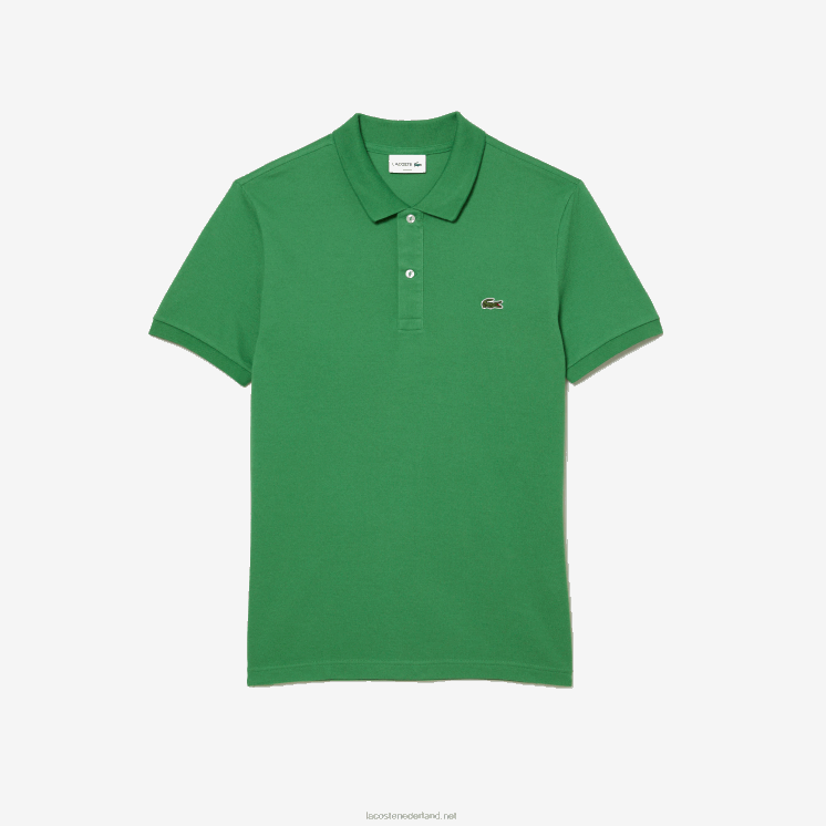 Lacoste originele l.12.12 slim fit polo 0828H248 groen l94 Heren