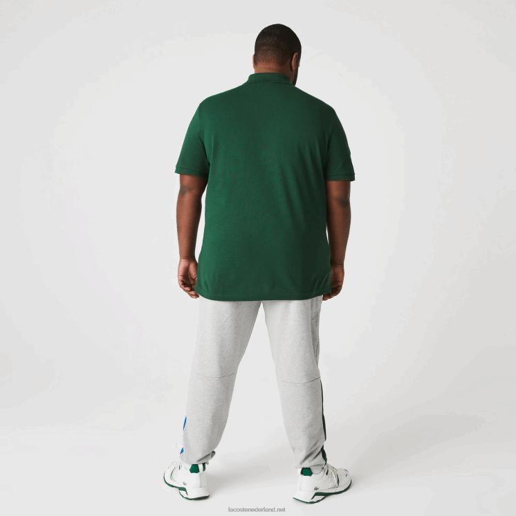 Lacoste originele l.12.12 slim fit polo 0828H730 groen 132 Heren