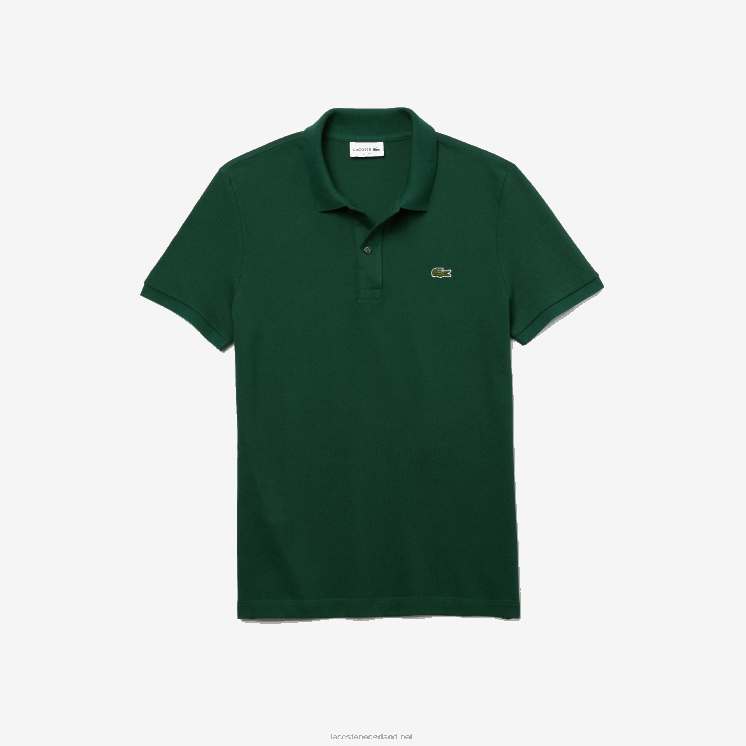 Lacoste originele l.12.12 slim fit polo 0828H730 groen 132 Heren