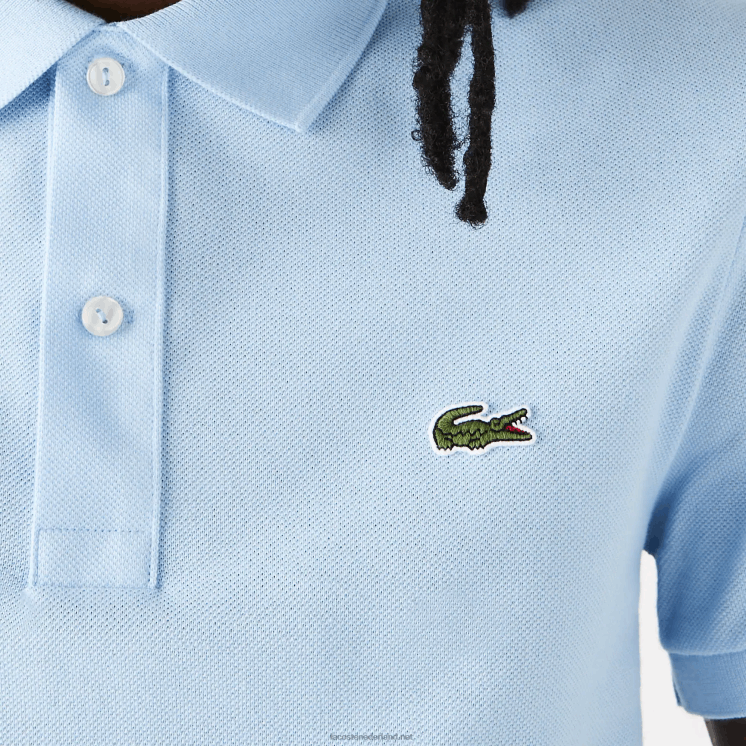 Lacoste originele l.12.12 slim fit polo 0828H751 blauwe hbp Heren