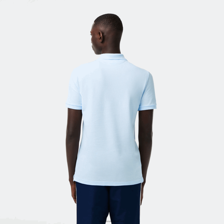 Lacoste originele l.12.12 slim fit polo 0828H806 lichtblauw t01 Heren