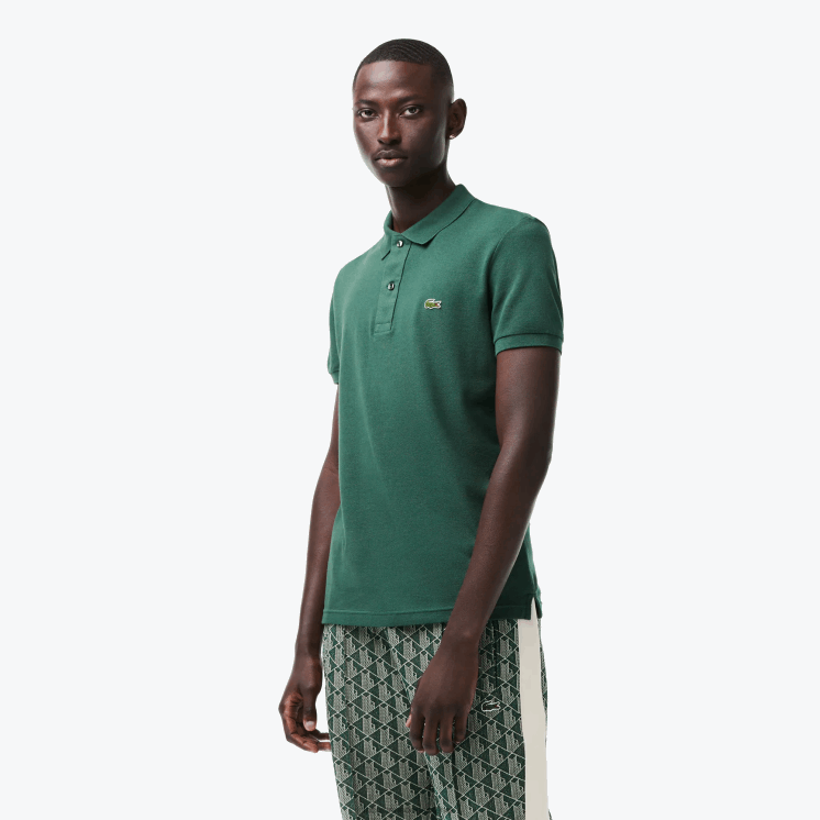 Lacoste originele l.12.12 slim fit polo 0828H834 groen 5hx Heren