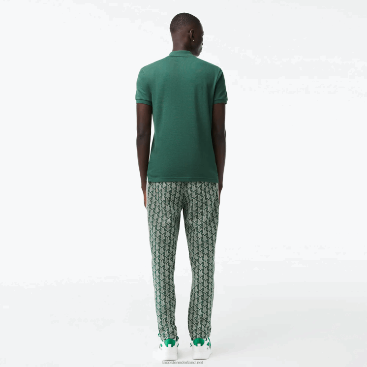 Lacoste originele l.12.12 slim fit polo 0828H834 groen 5hx Heren