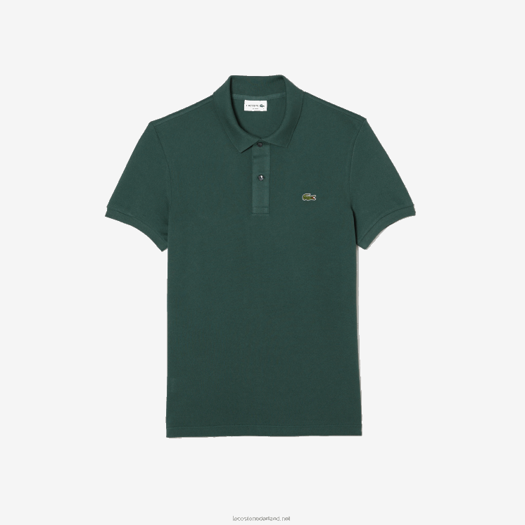 Lacoste originele l.12.12 slim fit polo 0828H834 groen 5hx Heren