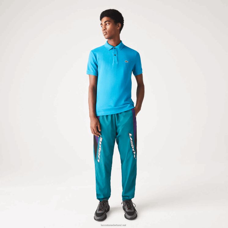 Lacoste originele l.12.12 slim fit polo 0828H837 blauwe gh9 Heren