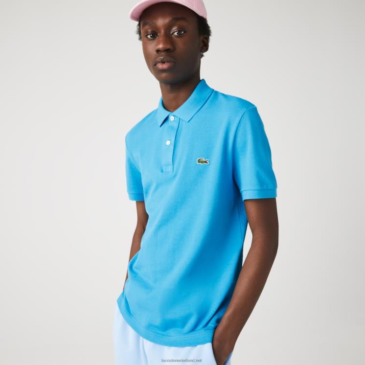 Lacoste originele l.12.12 slim fit polo 0828H866 turkoois Heren