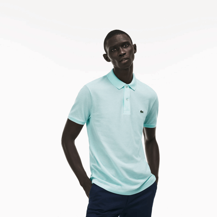 Lacoste originele l.12.12 slim fit polo 0828H885 blauw ph0 Heren