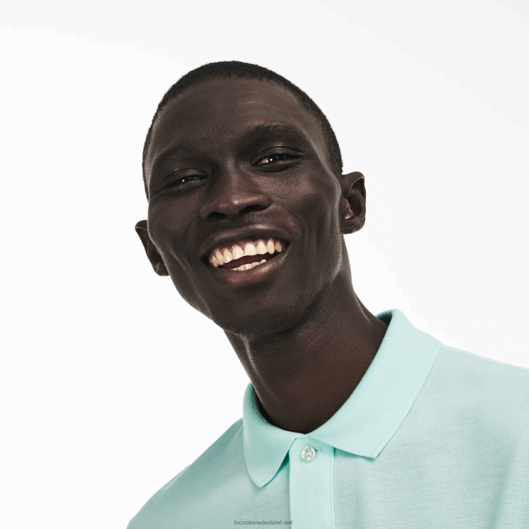 Lacoste originele l.12.12 slim fit polo 0828H885 blauw ph0 Heren